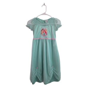 Disney Girls' Aqua Princess Dress, Size M